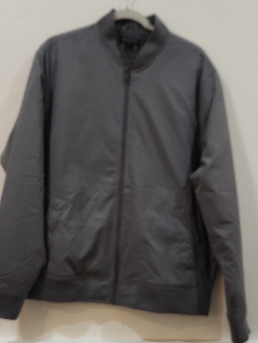 Banana Republic Men's Charcoal Bomber Jacket